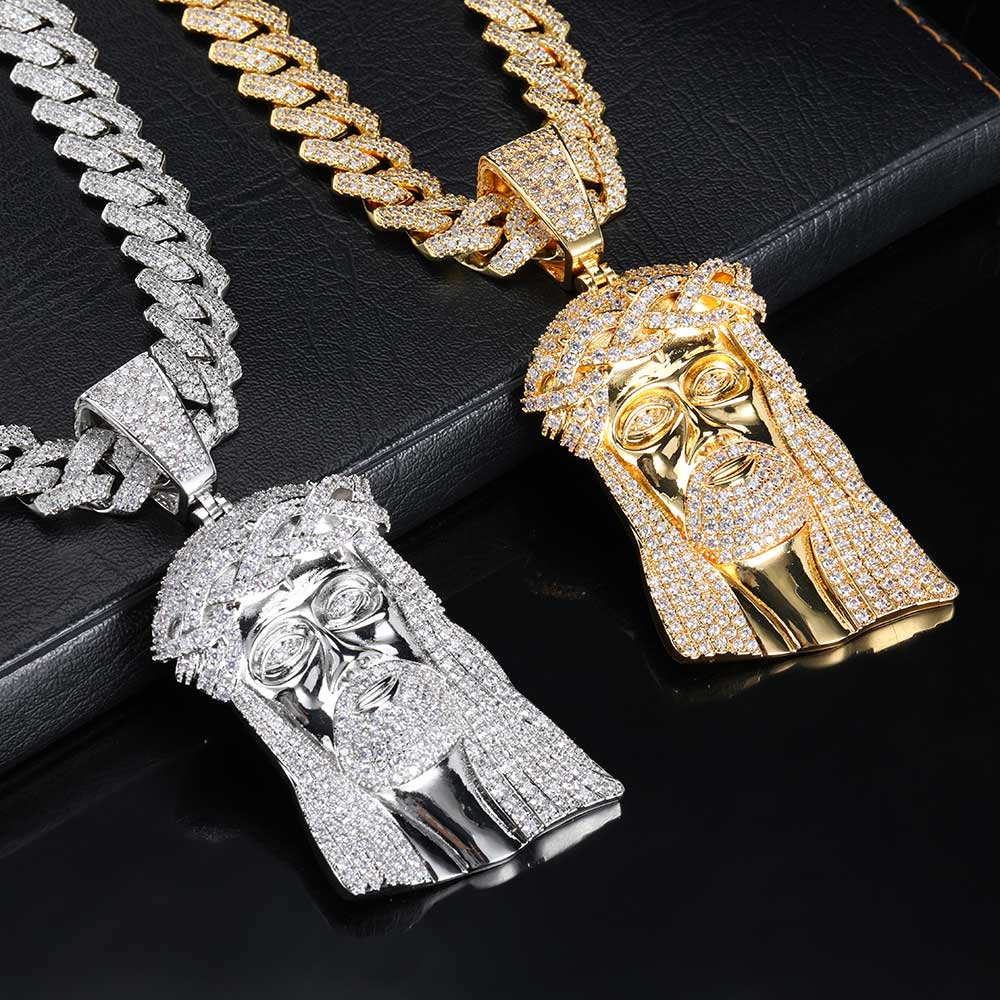 Colliers chaîne en Zircon glac - Cuban Link Chain 12Mm avis et prix