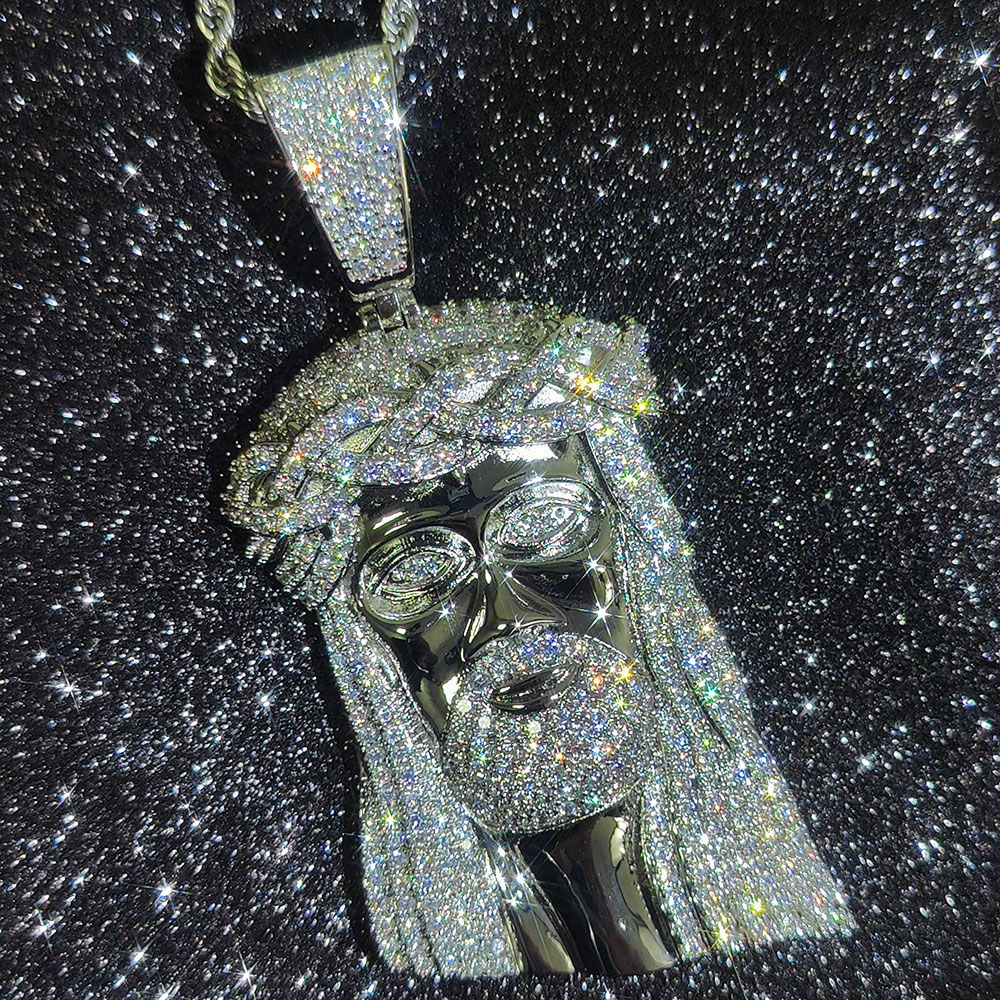Colliers chaîne en Zircon glac - Cuban Link Chain 12Mm avis et prix