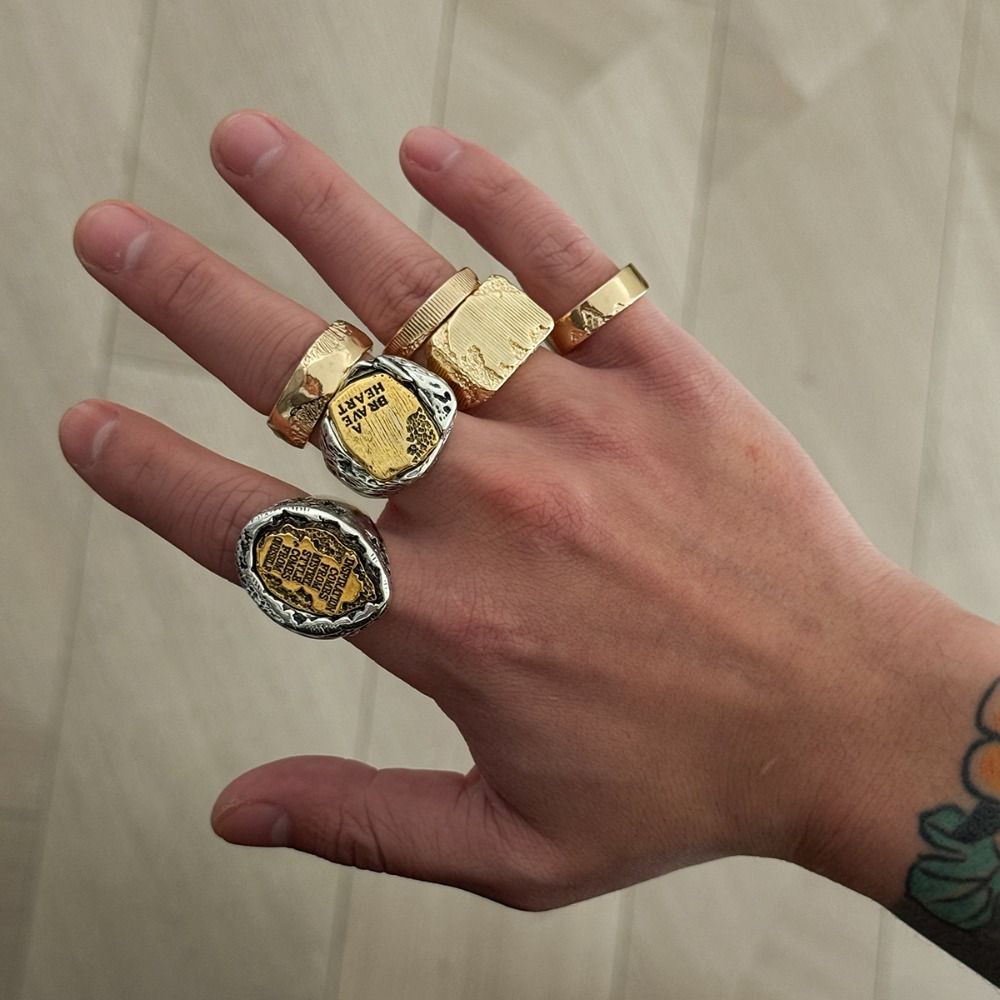Ensembles de bagues pour doigt - Vintage Punk Knuckle Rings Set avis et prix