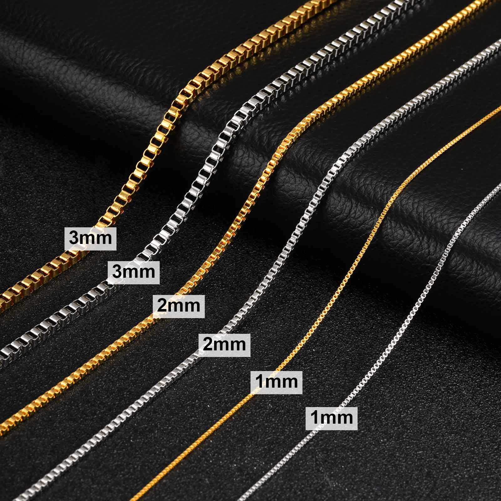 Collier à chaîne fine 1/2/3 mm - Cuban Link Chain 12Mm avis et prix