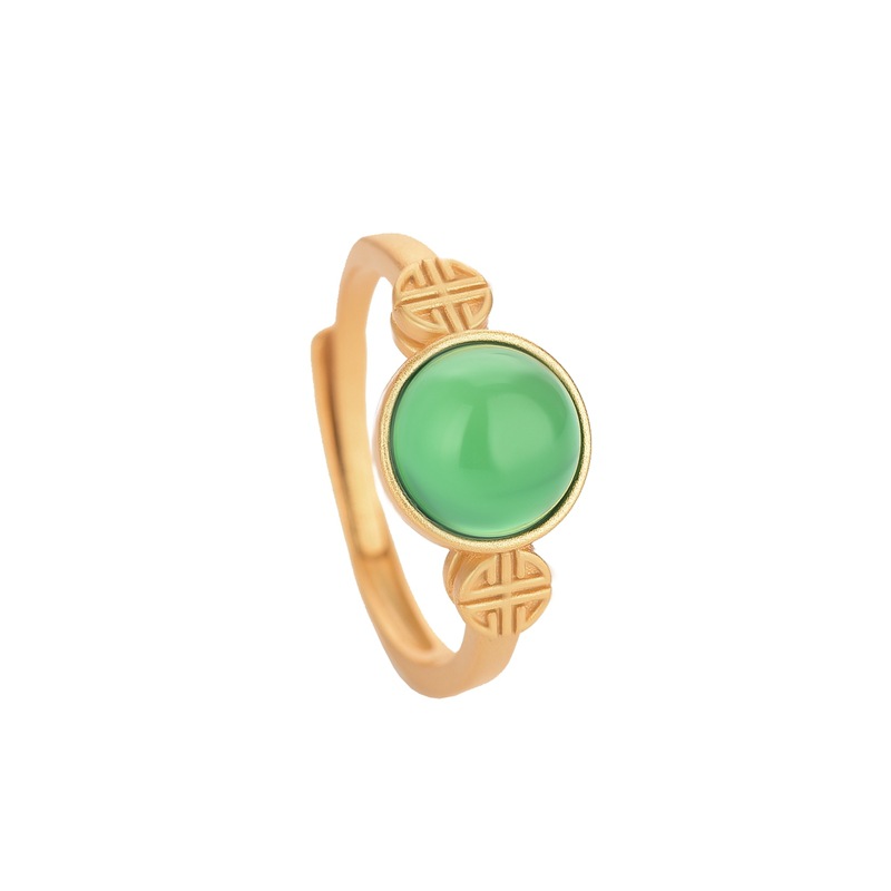 Bagues en Jade naturel, bijoux - Rings avis et prix