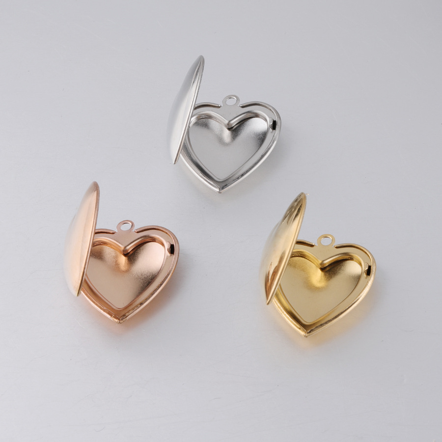 Fnixtar amour coeur Photo cadr - Heart Locket Necklace Photo avis et prix