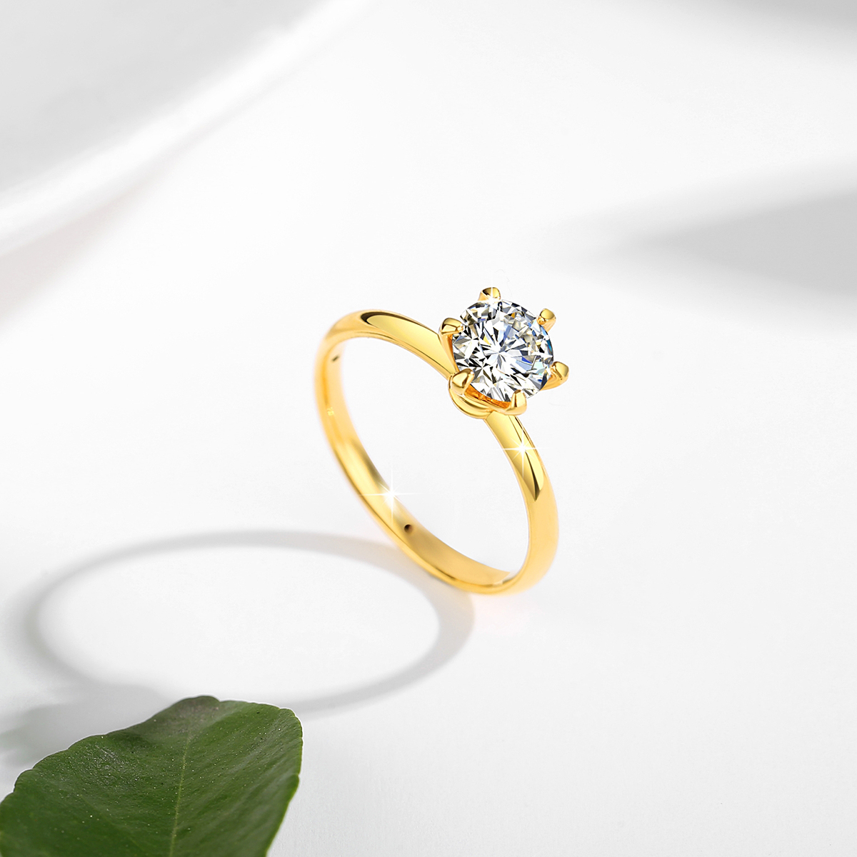 Bagues Moissanite en or vérita - Moissanite Engagement Ring 1 Carat avis et prix