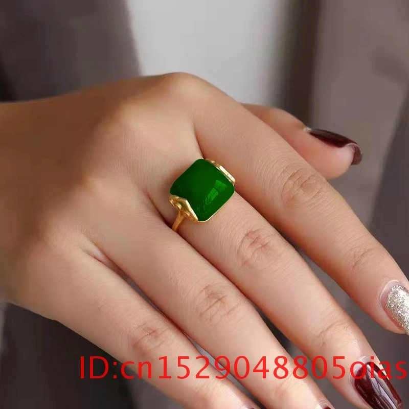 Bague en Jade Hetian naturel,  - Rings avis et prix